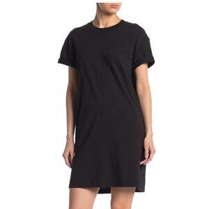 Madewell Women's Tee Dress in Cotton - Black